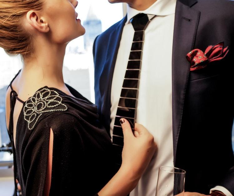 Gamme de cravates de luxe Hexties