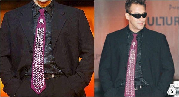 cravate suashish par Satya Paul