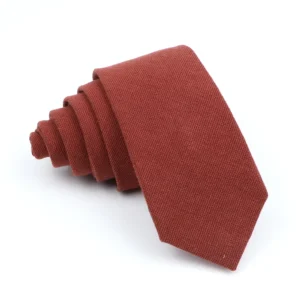 Cravate brique mariage | Chic et tendance