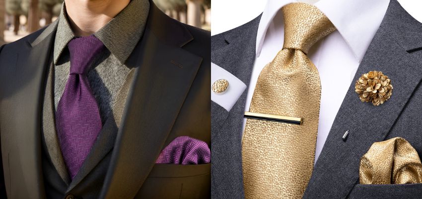 Formal or fun, solid ties adapt for a polished, personalised look.