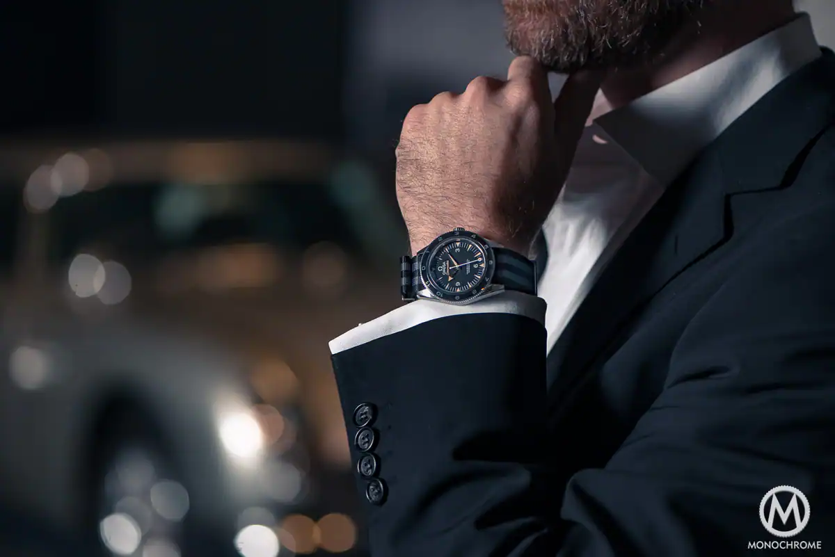 Omega Seamaster 300 SPECTRE 007 James Bond Limited Edition - On the wrist