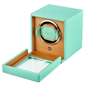 Remontoir montre - Wolf1834 Cube Cover Seltzer Menthe Pêche - product image 1