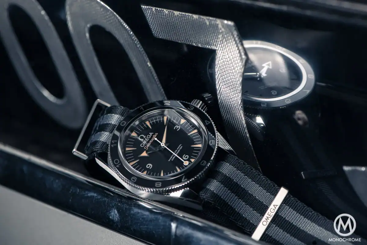 Omega Seamaster 300 SPECTRE 007 James Bond Limited Edition - 007 logo