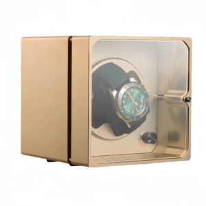 Remontoir Montre solo futuriste doré - product image 1