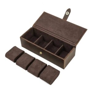 BOITE À MONTRE Coffret Cuir Quatuor - product image 1