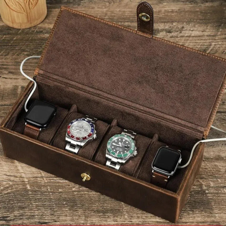 BOITE À MONTRE Coffret Cuir Quatuor - product image 2