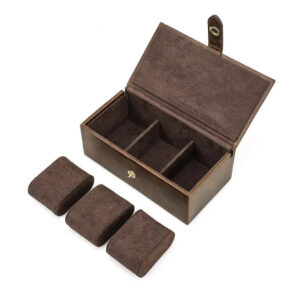 BOITE À MONTRE Coffret Cuir Trio - product image 1