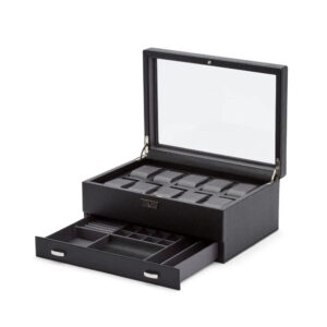 Boite à Montre - 10 Montres Noir avec tiroir - product image 1
