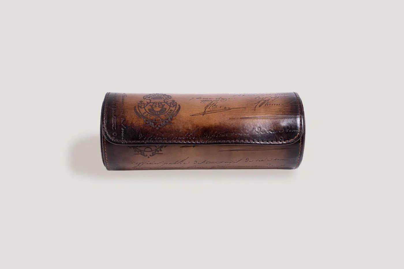 Étui montre - Aras Rouleau Parchemin Marron - product image 2