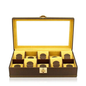 Boîte à montres - Friedrich23 10 Casino Marron Jaune - product image 1