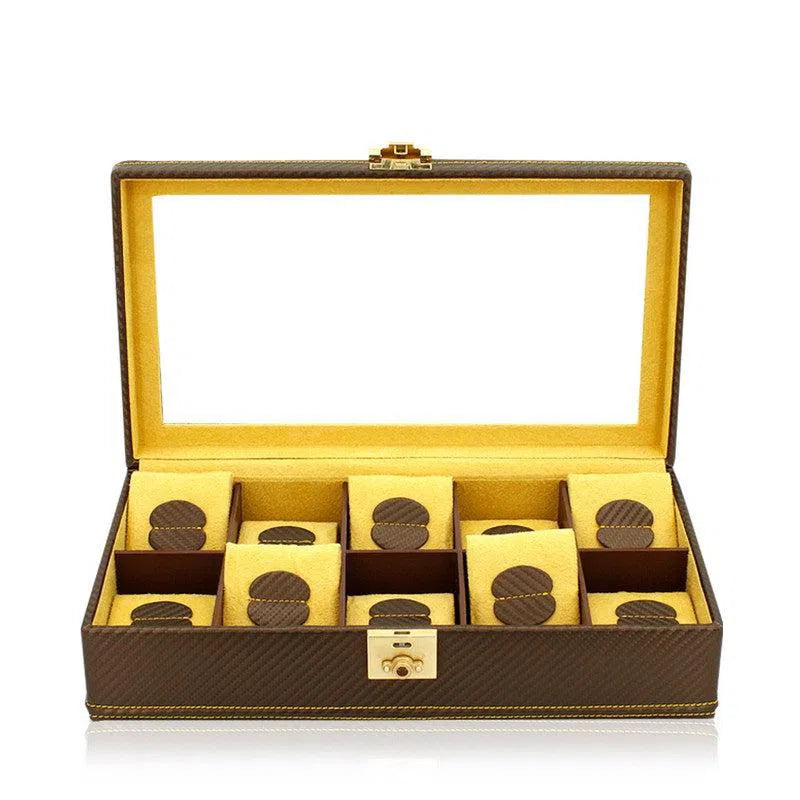 Boîte à montres - Friedrich23 10 Casino Marron Jaune - product image 1