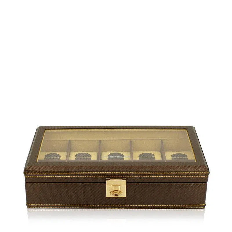 Boîte à montres - Friedrich23 10 Casino Marron Jaune - product image 2