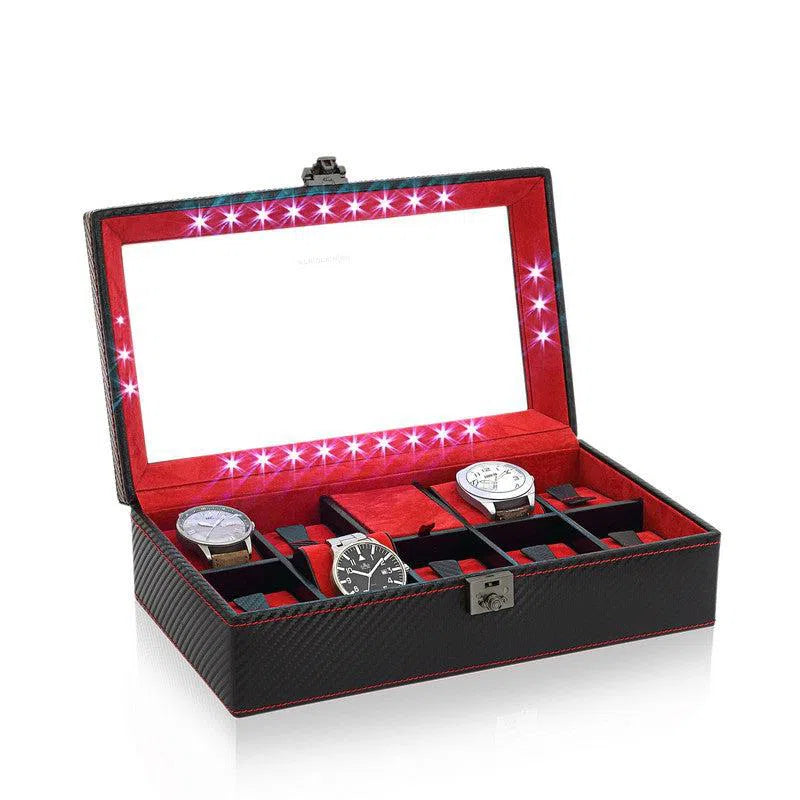 Boîte à montres - Friedrich23 10 Royale Rouge Carbone - product image 1
