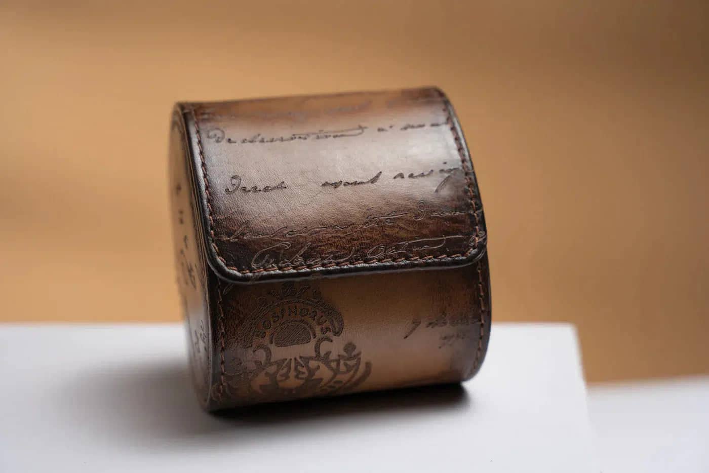 Étui montre- Galata Parchemin Platine Java Brown - product image 2