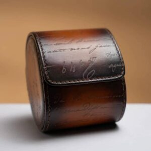 Étui à montre - Bosphorus Galata Parchemin Platine Tan Solo - product image 1