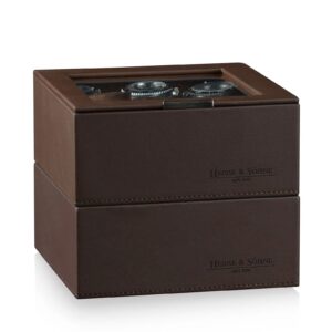 Boîte à montres - Heisse & Söhne Double L Marron - product image 1