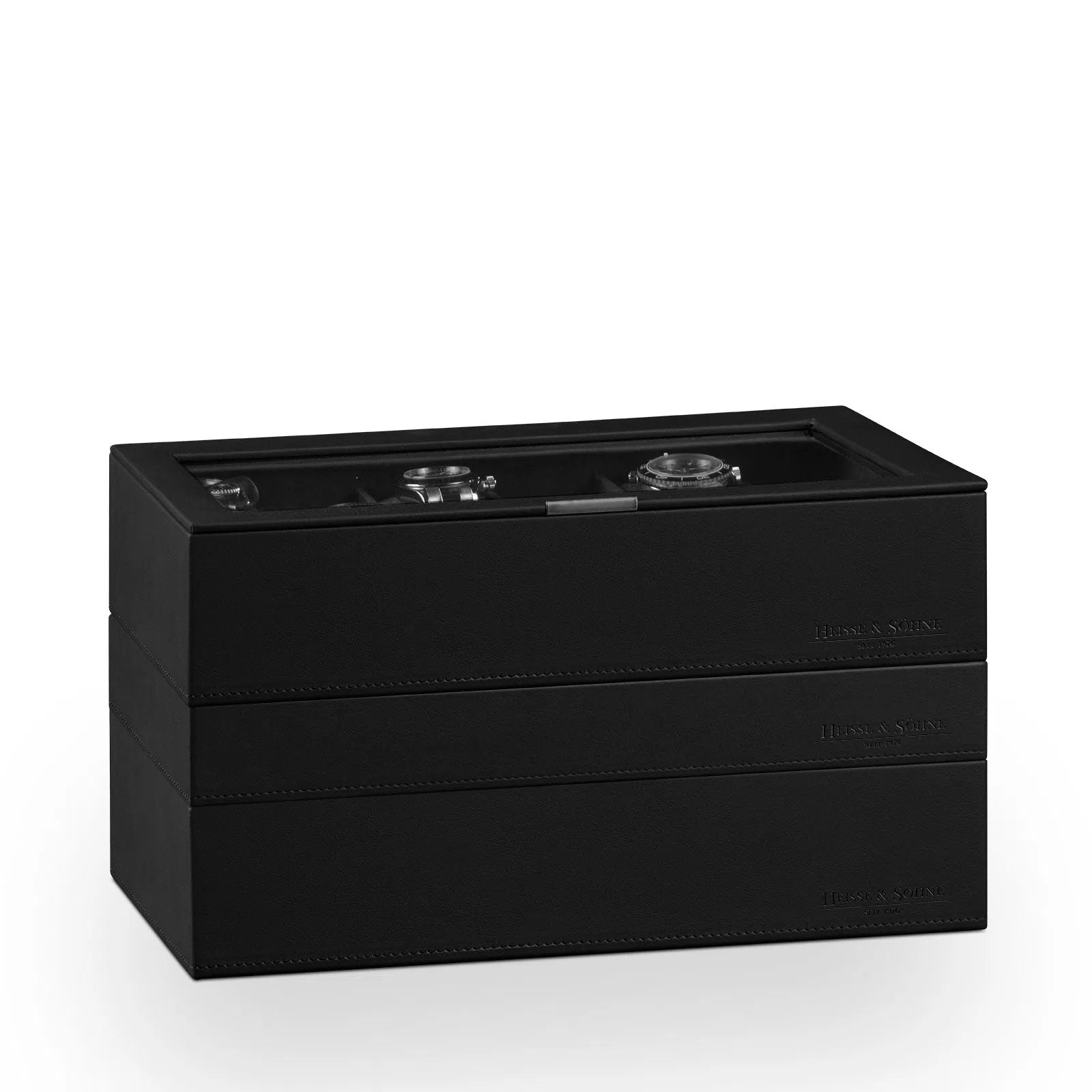 Boîte à montres - Heisse & Söhne XXL Noir - product image 1