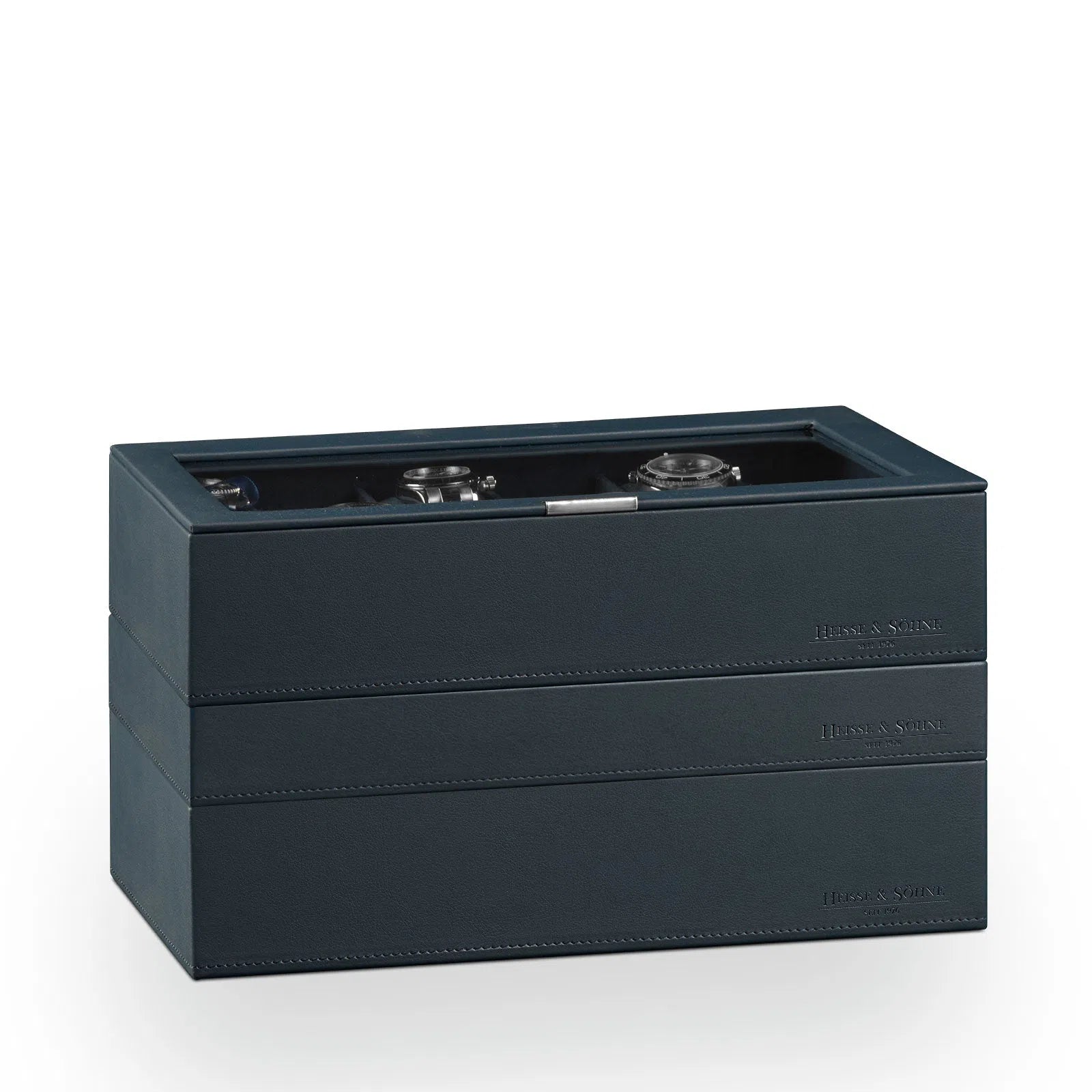 Boîte à montres - Heisse & Söhne XXL Bleu - product image 1