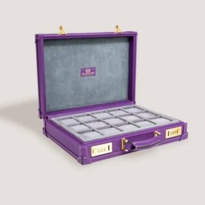 Boite à Montre - Master Safiano Purple - product image 1