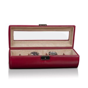 Boîte à montres - Windrose Merino 7 Montres Rouge - product image 1
