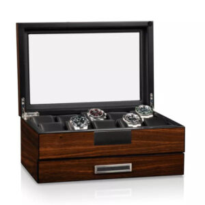 Boîte à montres - Heisse & Söhne Monterray 10 Montres Noyer - product image 1