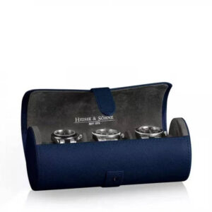Étui à montres - Heisse & Söhne Roll 3 Montres Bleu - product image 1