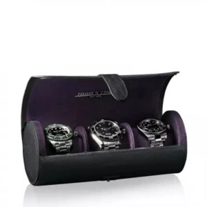 Étui à montres - Heisse & Söhne Roll 3 Montres Violet - product image 1