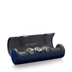 Étui à montres - Heisse & Söhne Roll 5 Montres Bleu - product image 1
