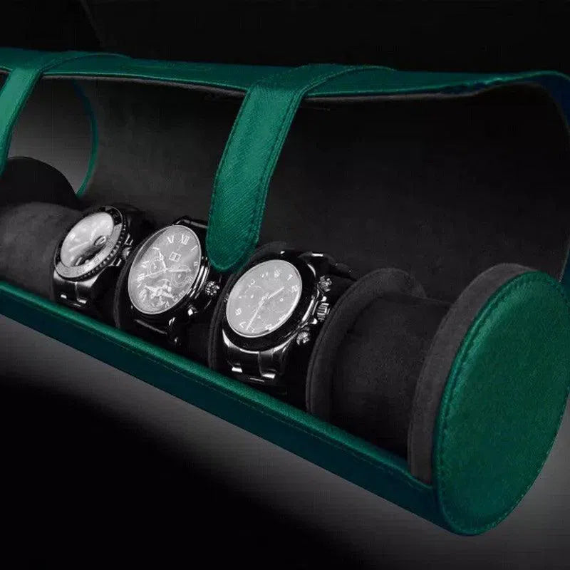 Étui à montres - Heisse & Söhne Roll 5 Montres Vert - product image 2