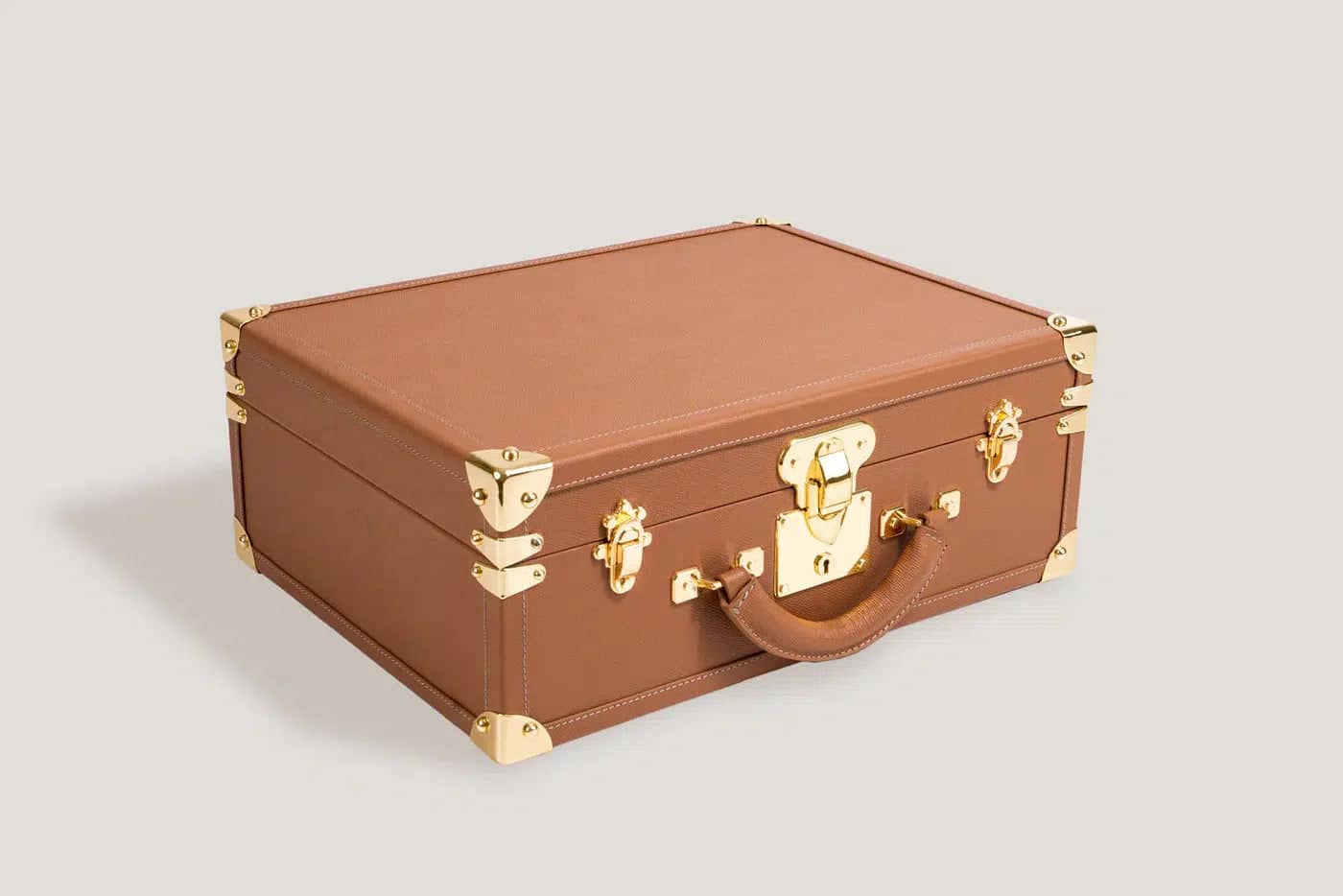 Boite à Montre - Trunk Safiano Camel - product image 2