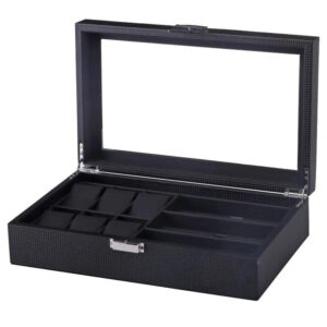Boite à montre de rangement Carbone - product image 1