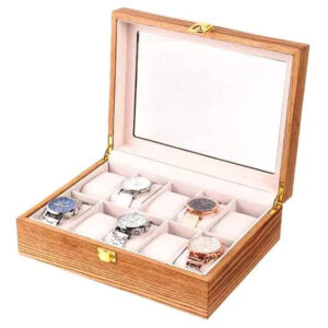 Coffre de rangement pour Montre - Acacia Vertueuse - product image 1