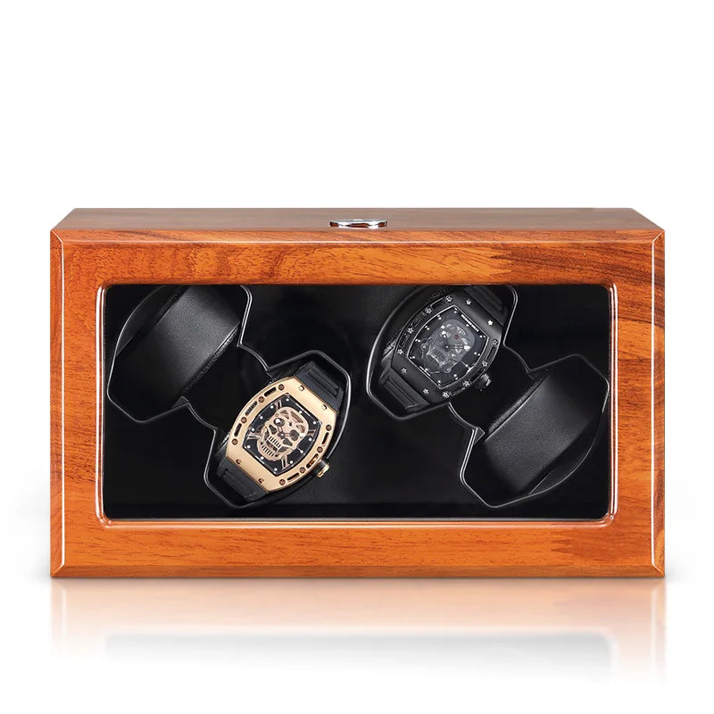 Remontoir Montre - Remontoir en bois 4 Montres intérieur noir - product image 1