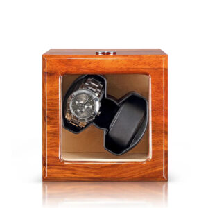 Remontoir Montre - Remontoir en bois 2 Montres intérieur beige - product image 1