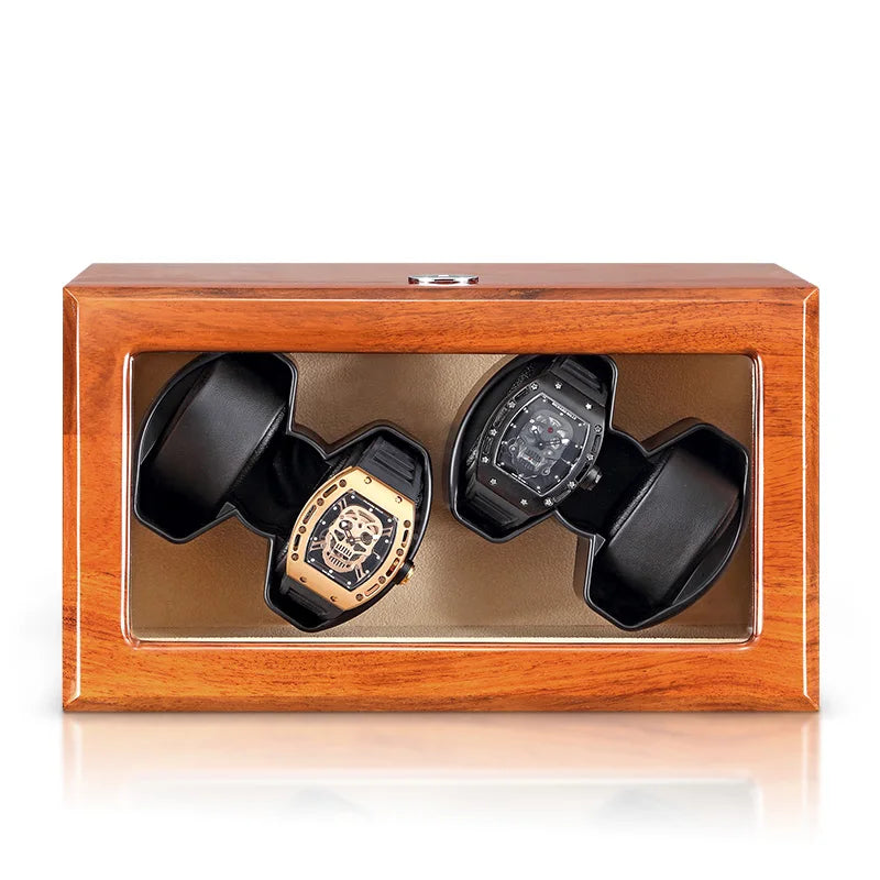 Remontoir Montre - Remontoir en bois 4 Montres intérieur beige - product image 1
