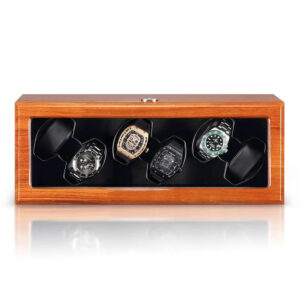 Remontoir Montre - Remontoir en bois 6 Montres intérieur noir - product image 1