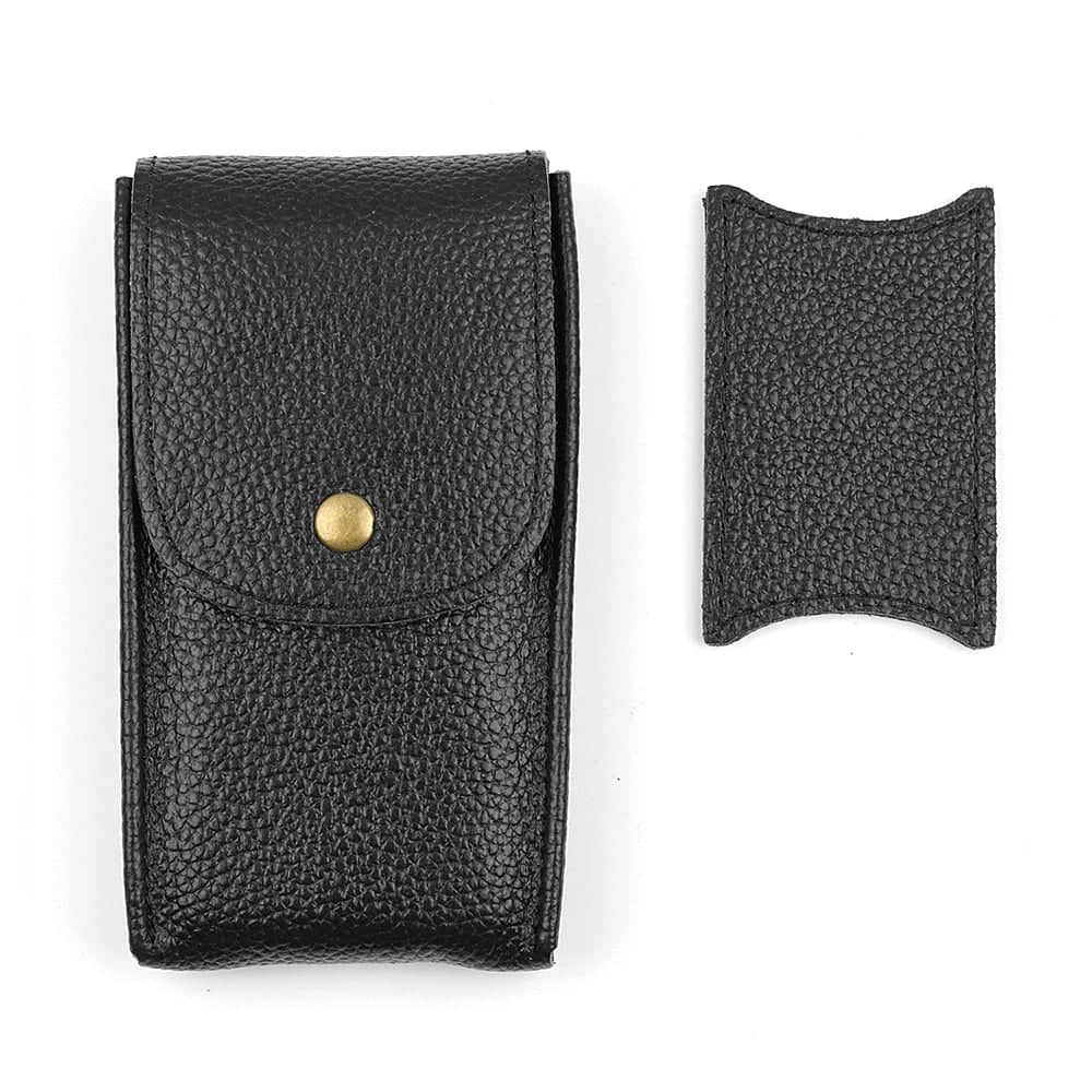 Pochette pour montre en cuir noir - product image 1