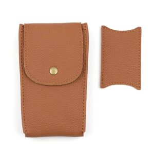 Pochette pour montre en cuir marron - product image 1
