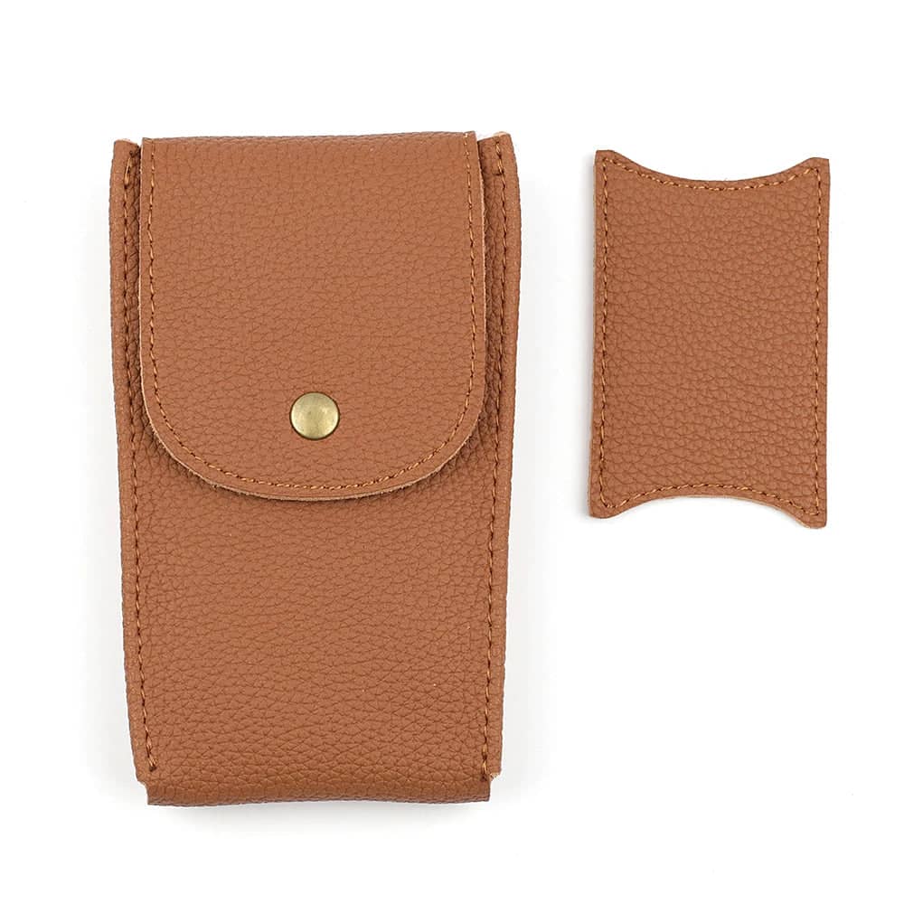 Pochette pour montre en cuir marron - product image 1
