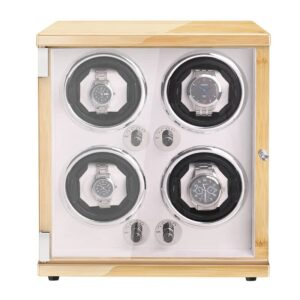 REMONTOIR MONTRE EN BOIS DE SAPIN 4 slots - product image 1
