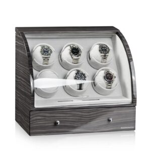 Remontoir Montre - Basel 6 LCD Dark Oak - product image 1