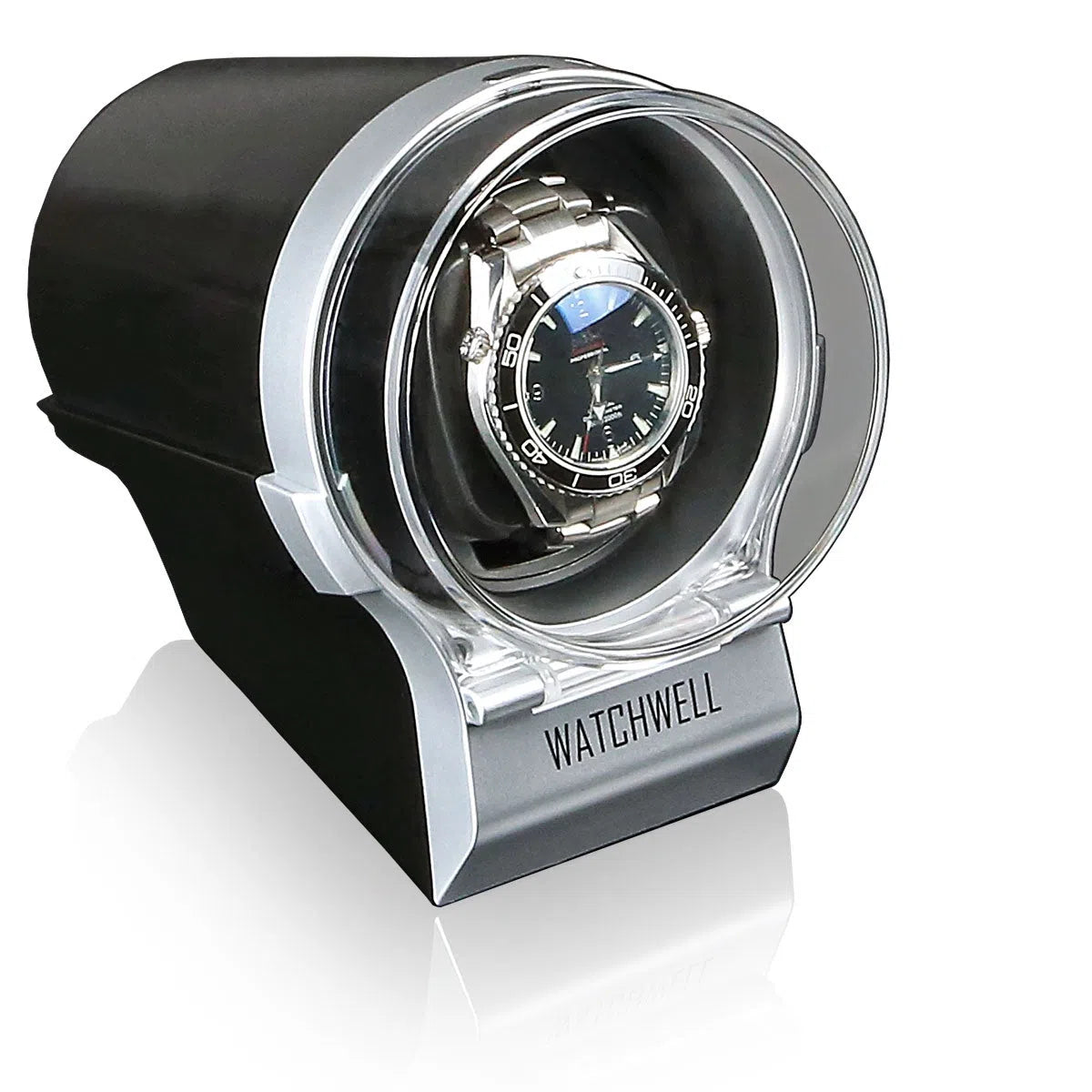 Remontoir Montre - Devo Argent/Noir - product image 1