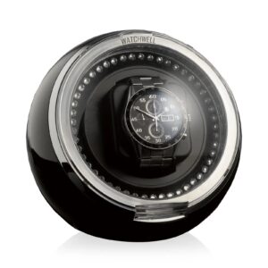 Remontoir Montre - Globe Shine Led Noir / Bleu - product image 1