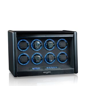 Remontoir Montre - Madrid 8 Noir haute brillance - product image 1