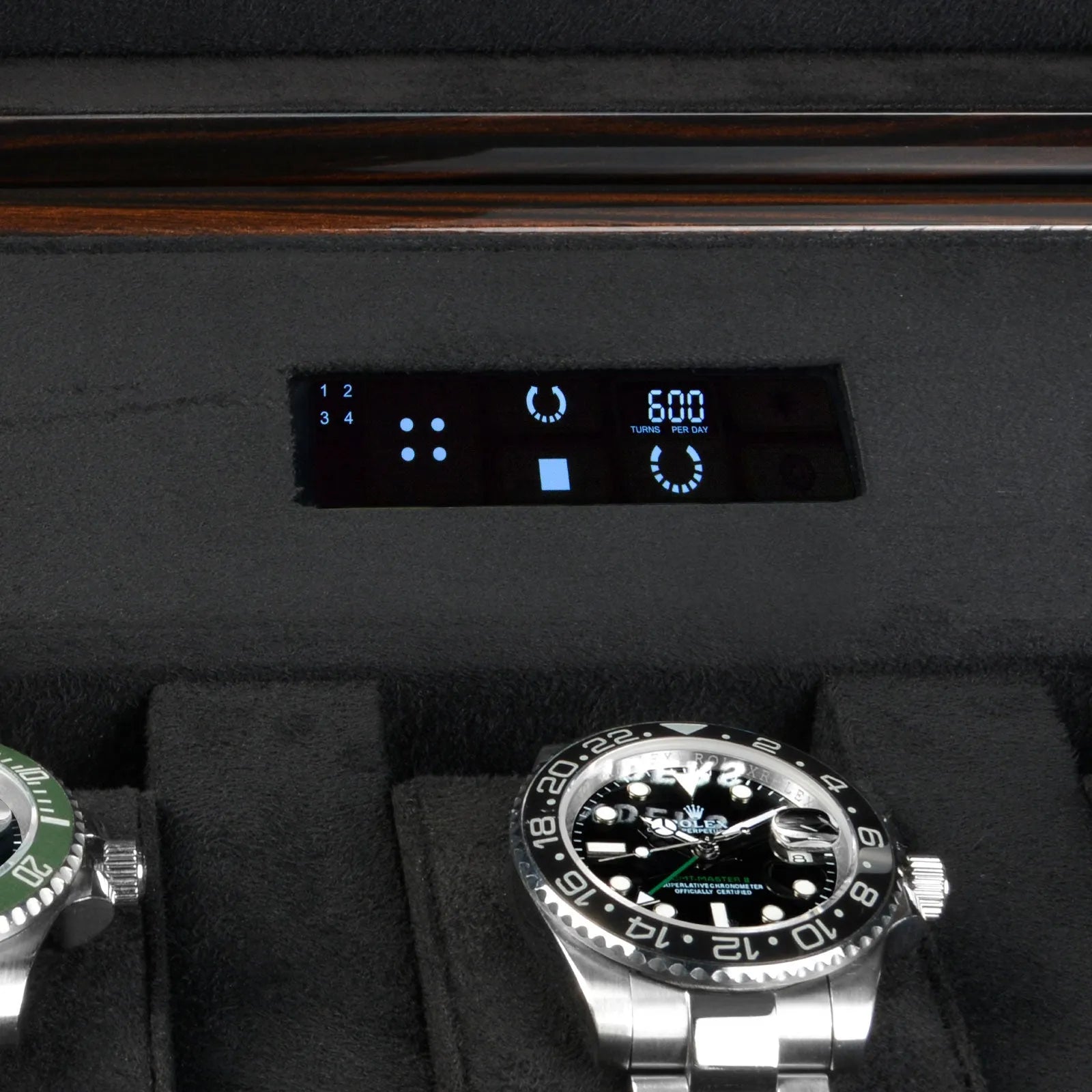 Remontoir Montre - Ebène haute brillance Serie 6 - product image 2