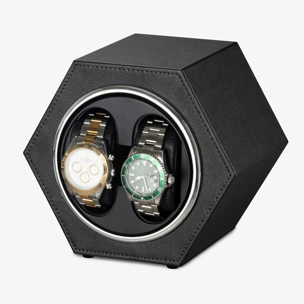 Remontoir de montre hexagonal duo corbeau - product image 1