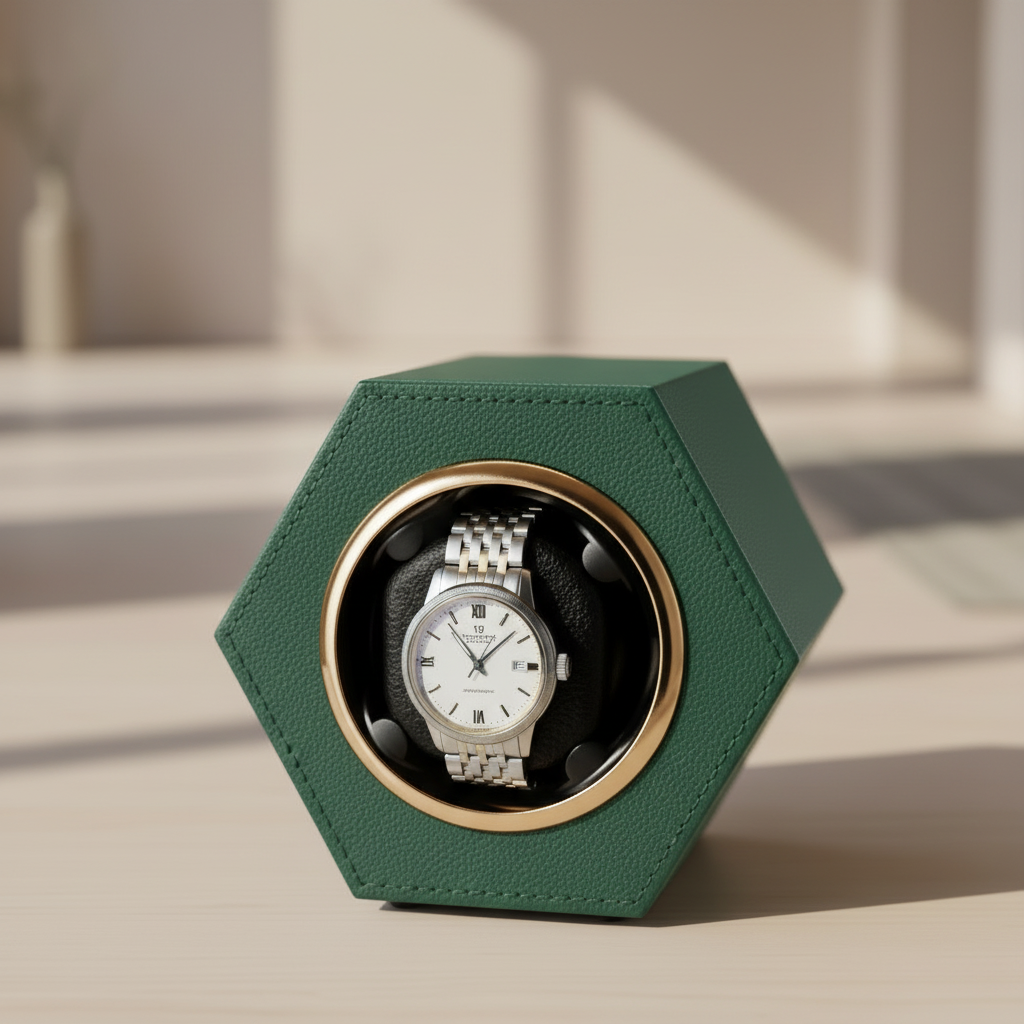 Remontoir de montre hexagonal sinople - product image 2