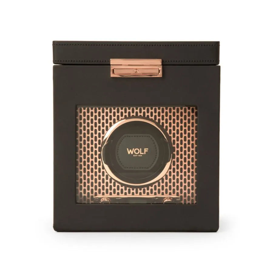 Remontoir montre - Wolf1834 Axis Simple avec Rangement Cuivre - product image 2
