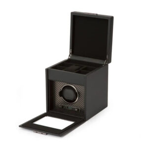 Remontoir montre - Wolf1834 Axis Simple avec Rangement Revêtement en Poudre - product image 1