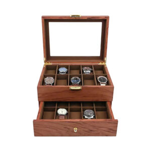Boite à Montre - Teck Classique Double - product image 1